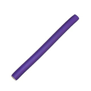 Short Purple 20mm Bendy Hair Roller