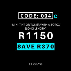 Black Friday Code 004(c) - Long Hair Botox