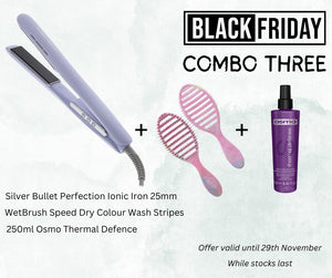 Black Friday Deal - Silver Bullet Iron Brush Hair Spray Combo