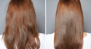Argan Oil Conditioner Before After from Salon 33 Hair Co