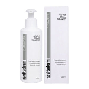 Vitaderm Gentle Cream Cleanser Skin Care 200ml - Salon 33 Online 