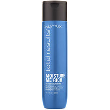 Load image into Gallery viewer, Matrix Total Results Moisture Me Rich Shampoo 300ml - Salon 33 Online 
