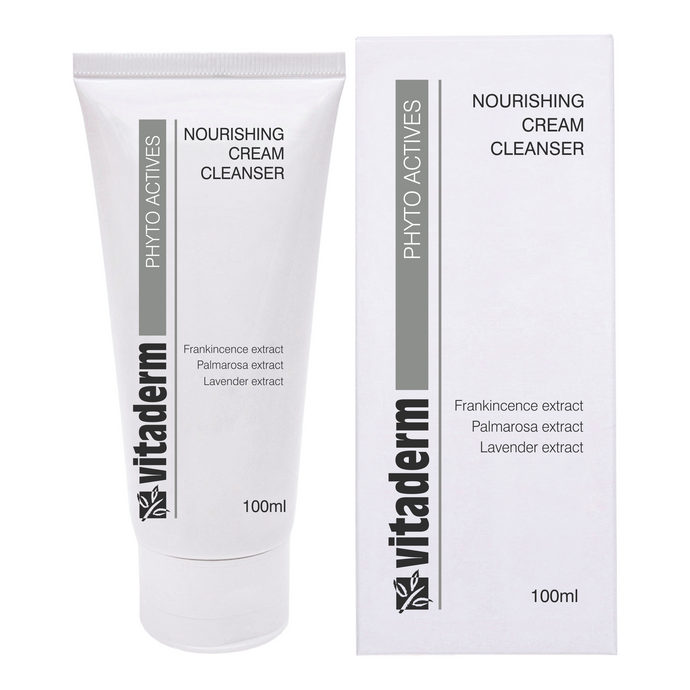 Vitaderm Nourishing Cream Cleanser Skin Care 100ml - Salon 33 Online 