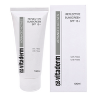 Vitaderm Reflective Sunscreen SPF15+ 100ml - Salon 33 Online 