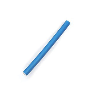 Short blue 14mm Bendy Hair Roller
